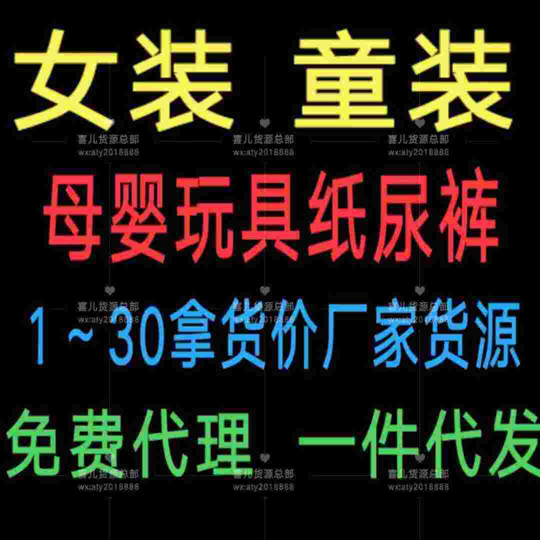 林夕夢內衣助你 童裝玩具母嬰、紙尿褲微商貨源