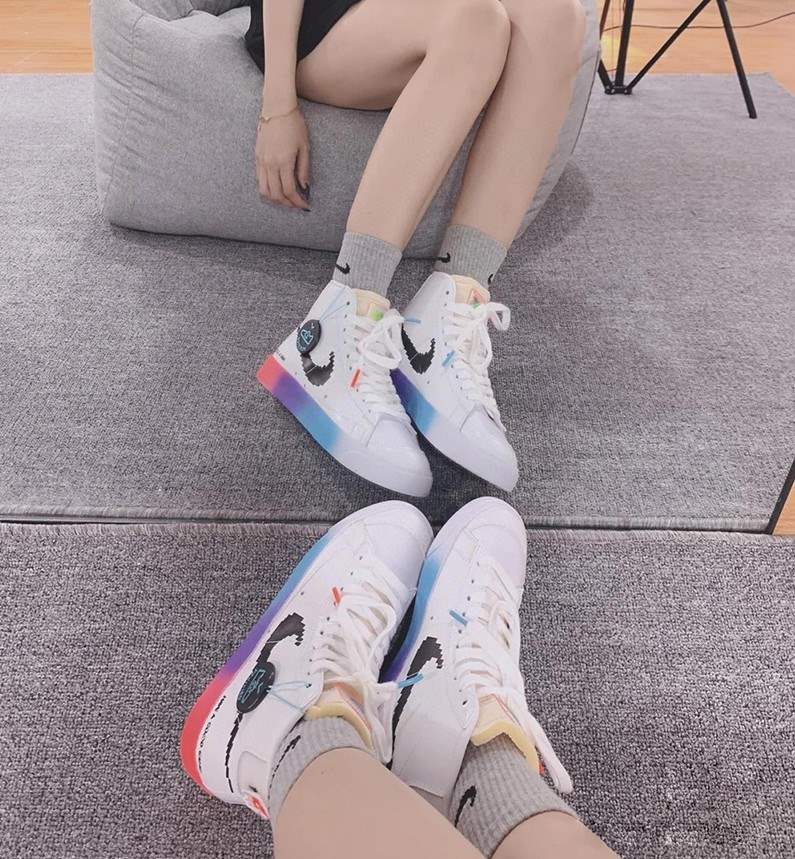 電玩主題，Nike  Blazer  Mid  '1977 VintageHave  A  Good  Game經(jīng)典開拓者高幫百搭休閑運動板鞋 DC3280-101